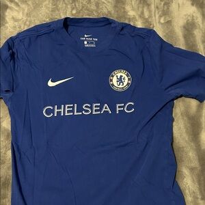 Nike Blue Chelsea FC Logo T-Shirt